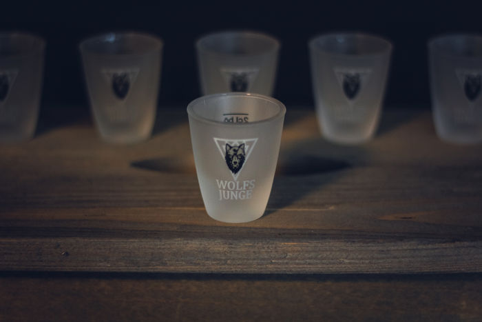 Wolfjunge Shot Gläser Set 2